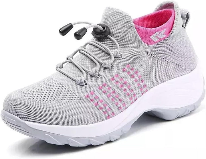 Orthopedic Walking Shoes | Wide Toe Box | Arch Support | Plantar Fasciitis Heel Pain Relief | Pedivia Ortho Stretch