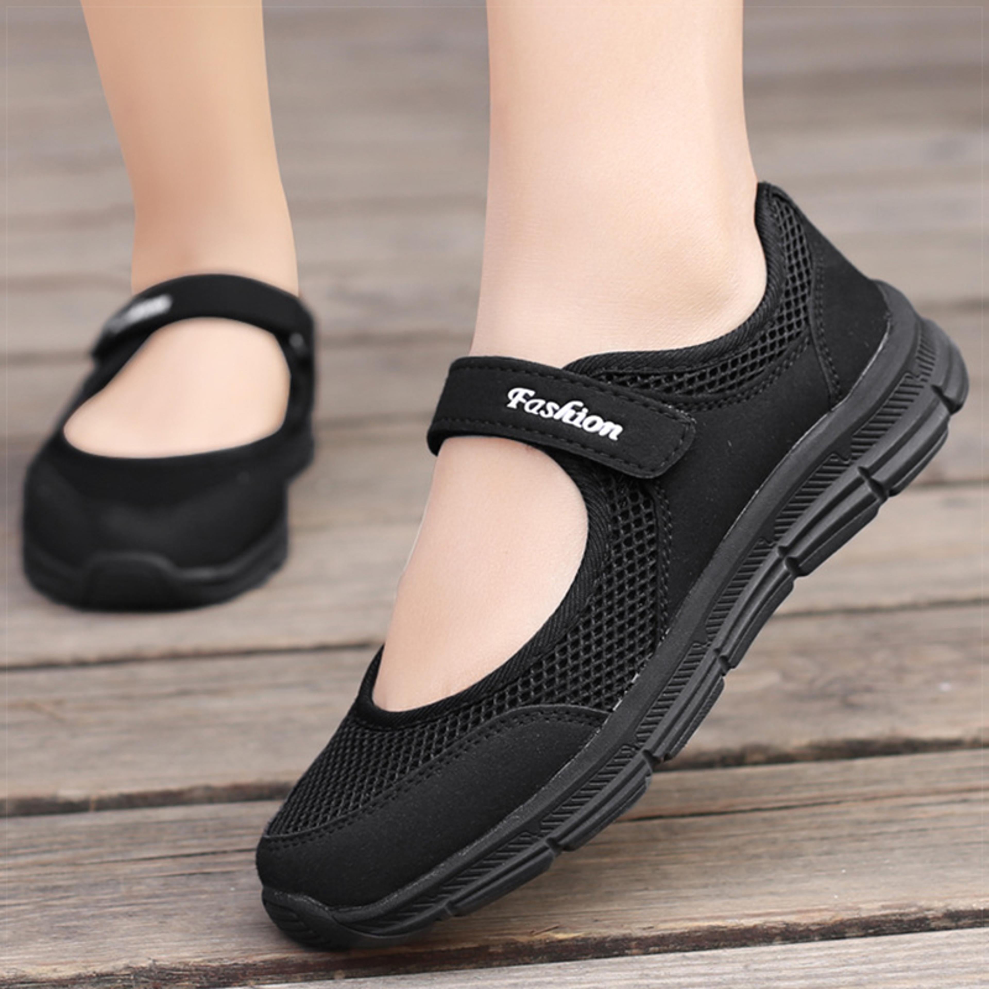 Women's Lightweight Casual Sneakers — Cushioned Walking Shoes for Daily Comfort
