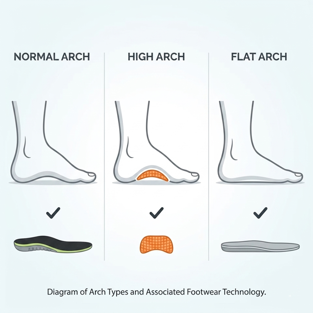 Orthopedic Insoles for Plantar Fasciitis | Arch Support | Heel Pain Flat Feet Overpronation Relief | Pedivia Align™