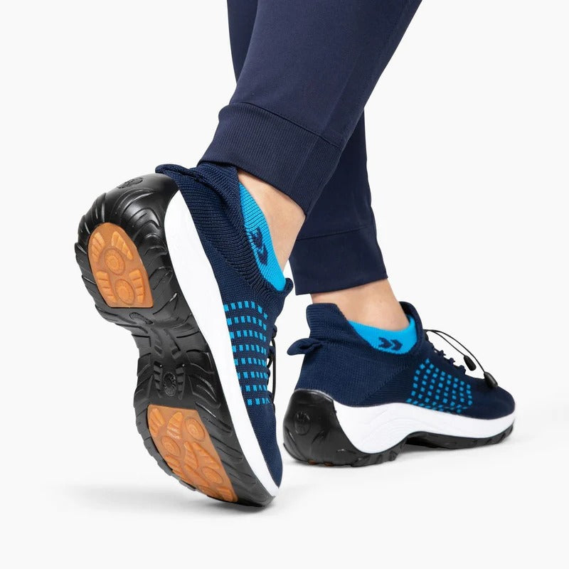 Orthopedic Walking Shoes | Wide Toe Box | Arch Support | Plantar Fasciitis Heel Pain Relief | Pedivia Ortho Stretch